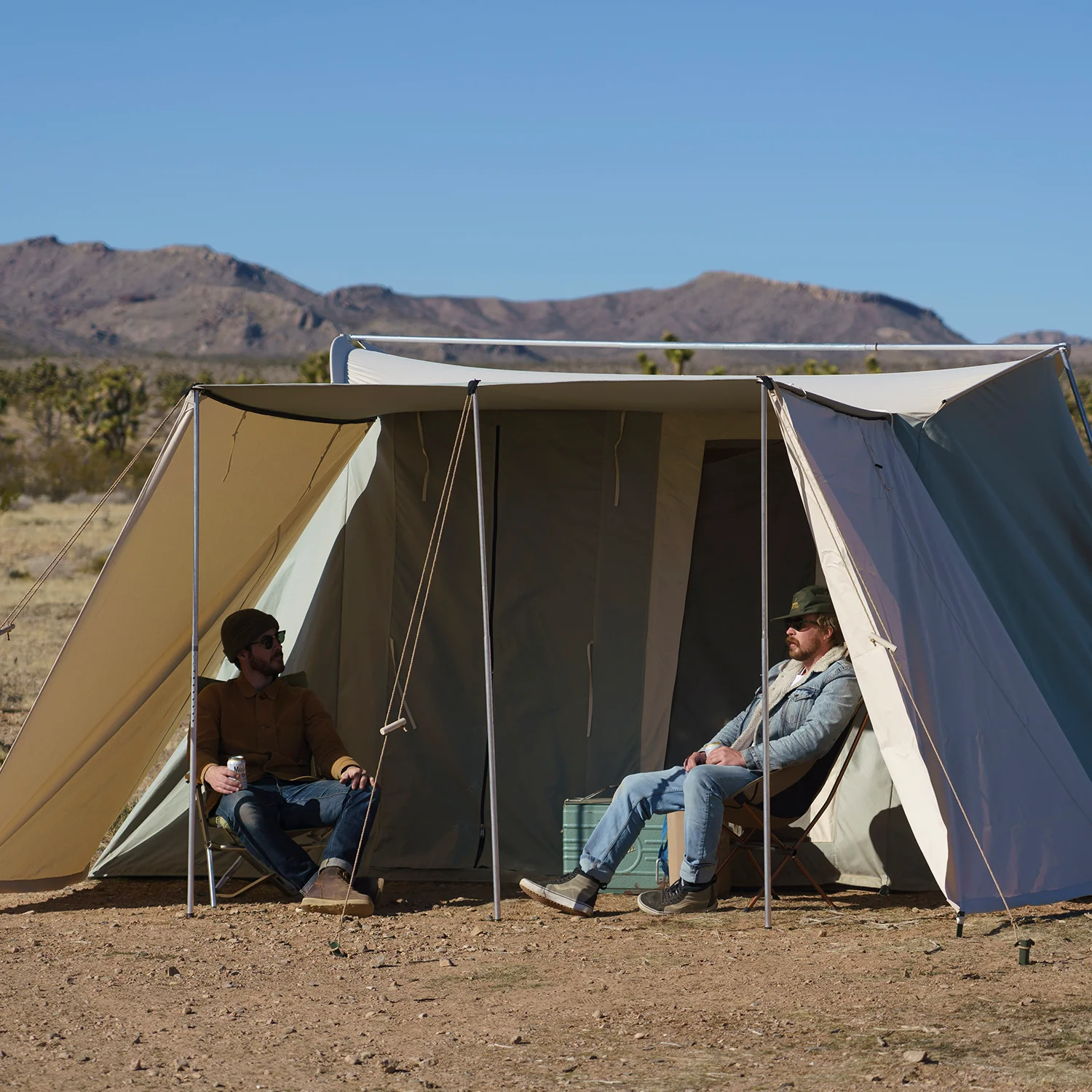 COTTON PORTICO AWNING PANELS for TRAVELER & FAMILY CAMPER - Image 3
