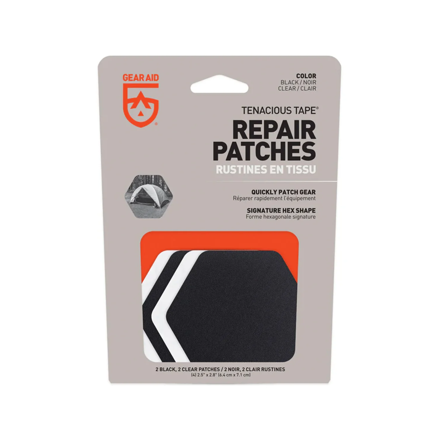 GEAR AID® TENACIOUS TAPE REPAIR PATCHES - Image 2