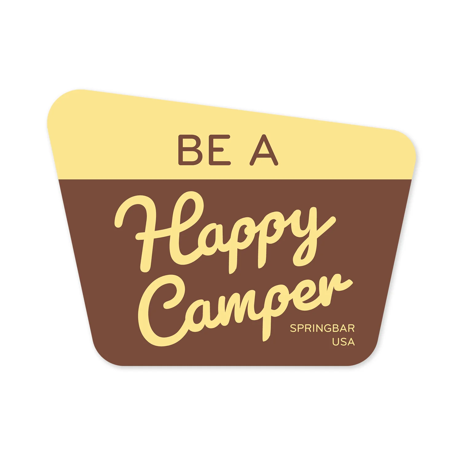 HAPPY CAMPER STICKER