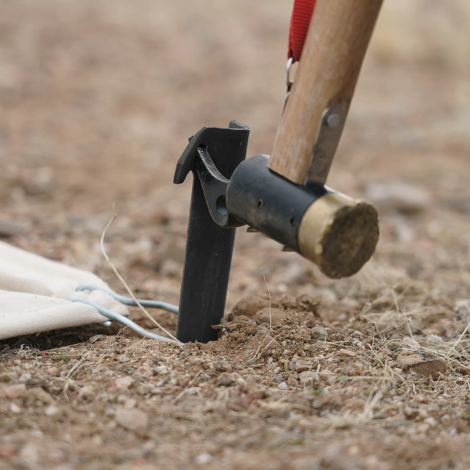 MILITARY ALUMINUM WEDGE STAKE (9 INCH - NEW PRODUCTION) - Image 4